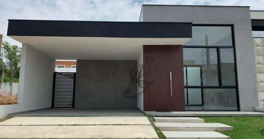 Casa térrea, 3 quartos - Condomínio Campos do Conde - Sorocaba/SP