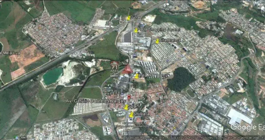 Terreno à venda na Avenida Getúlio Dorneles Vargas, S/N, Jardim Califórnia, Jacareí