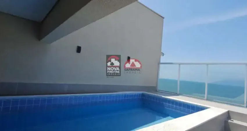 Apartamento cobertura frente mar em Caraguatatuba na Martim de Sá