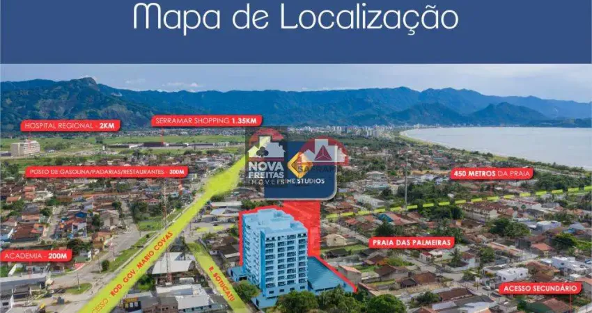 Kitnet / Stúdio à venda na Rua Botucatu, 135, Praia das Palmeiras, Caraguatatuba