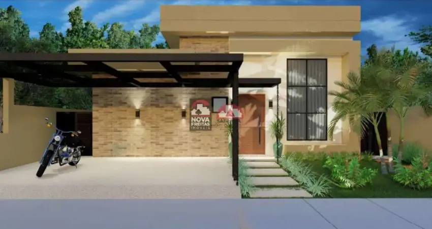 Linda Casa à venda no Condominio Reserva Rudá 3 Quartos 1 Suite