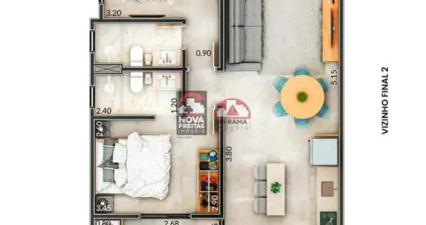 Breve lançamento - venda de apartamento - padrão no bairro itaguá, ubatuba/sp