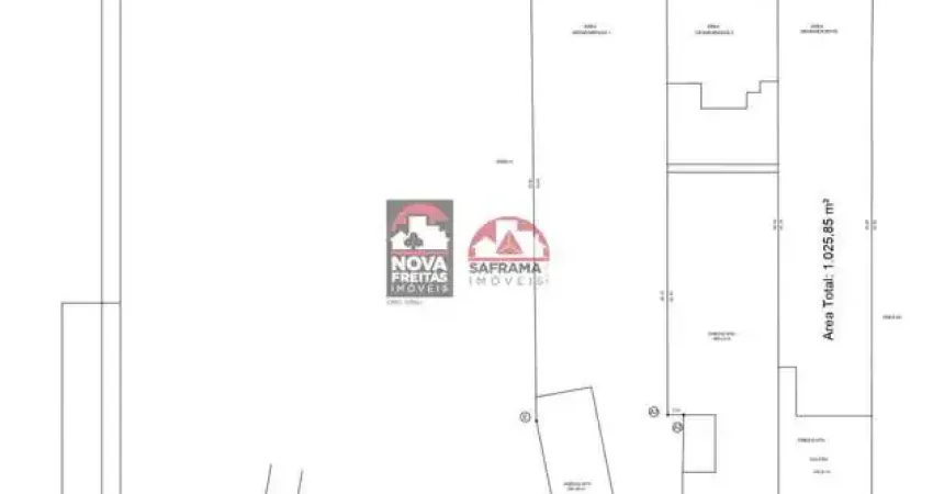 Terreno gigante de 1.025m² em avenida, com possibilidade de expansão!