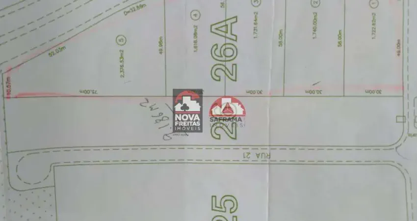 Terreno à venda na Avenida das Letras, S/N, Loteamento Villa Branca, Jacareí