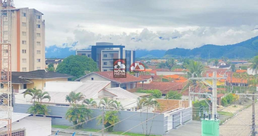 Apartamento mobiliado um charme : Com 01 suíte, sala integrada com a cozinha ,varanda ,vaga de garagem   . Para alugar em Caraguatatuba, pertinho da Praia do Indaiá
