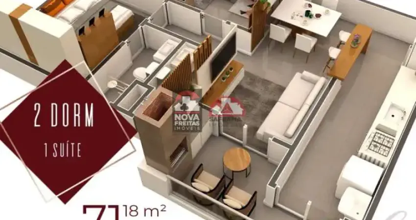 Apartamento com 2 quartos para alugar na Rua Gilberto Moreira, 174, Vila Aprazível, Jacareí