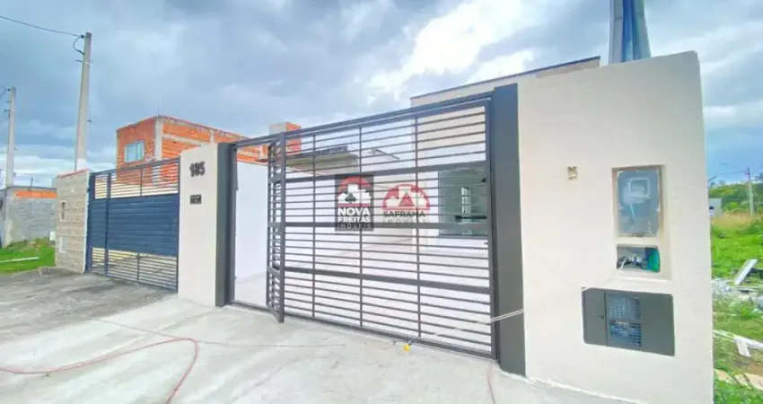 Excelente Oportunidade! Casa Nova e Financiável e enquadra no programa minha casa minha vida no Loteamento Portal dos Pássaros, Caraguatatuba!