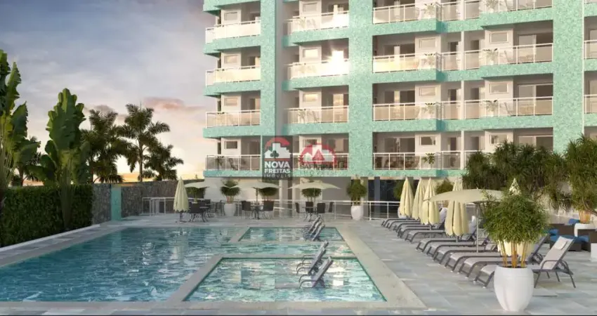 Apartamento com 1 suíte e sacada com churrasqueira a 200m da Praia Grande ? Ubatuba