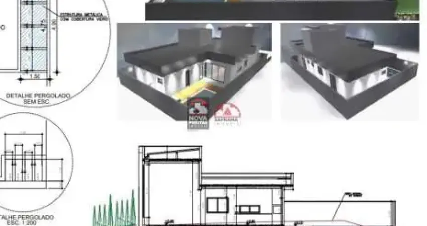 Casa à venda em condomínio fechado no bairro do grama em caçapava - sp