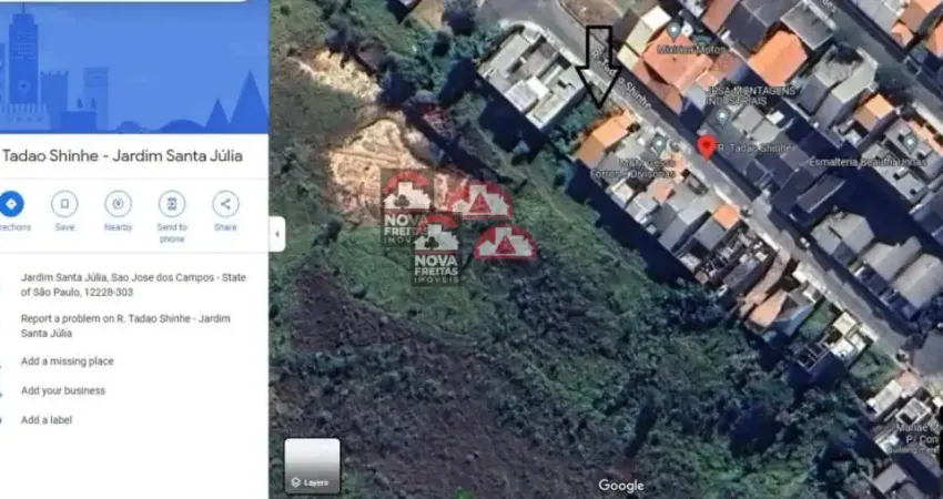 Terreno à venda na Rua Tadao Shinhe, s/n, Jardim Santa Júlia, São José dos Campos