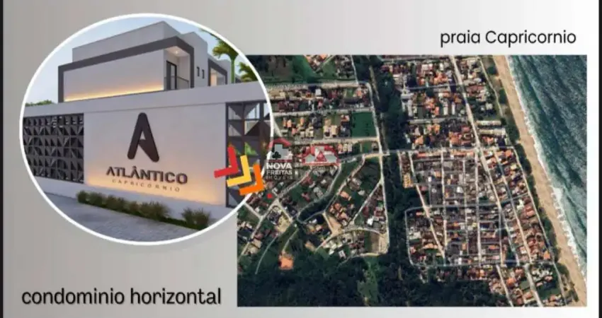 Casa assobradada com 2 suítes em condomínio fechado ? bairro capricórnio, caraguatatuba/sp