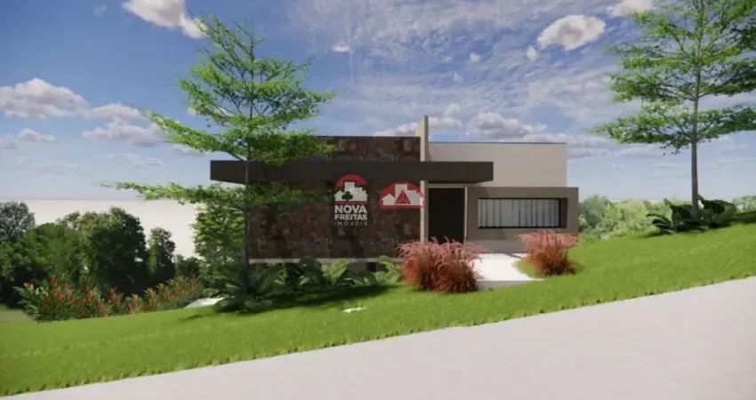 Venda de casa em construção 1000m² - residencial santa bárbara