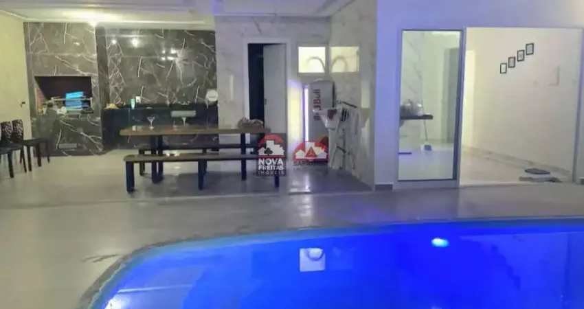 Casa alto padrão Pontal de Santa Marina - Casa com 4 quartos mobilhada