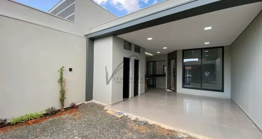 CASA TÉRREA DE ALTO PADRÃO COM DOIS DORM. E UMA SUÍTE NO PARQUE NOVA CARIOBA COM 108M²