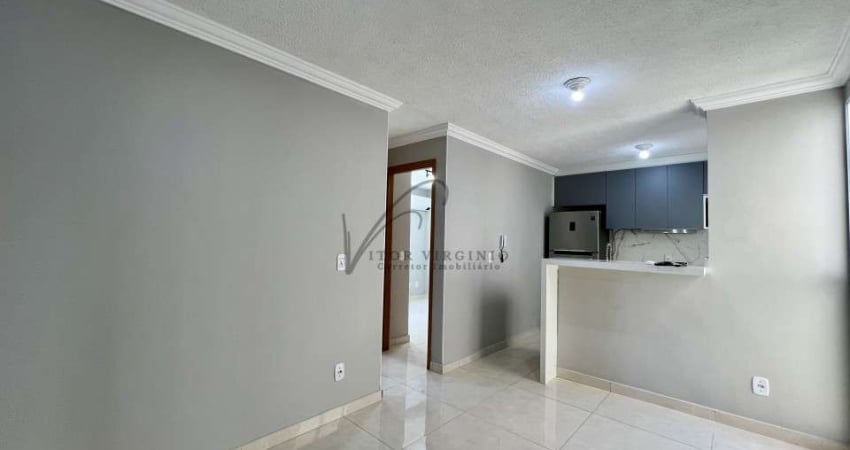 Apartamento com Dois Dormitórios 45m² no Residencial Amarilis em Santa Bárbara d’Oeste, todo pl