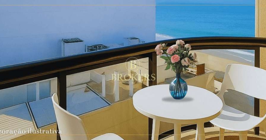 Apartamento vista mar para locação, Ipanema, Varanda, 2 quartos / 1 suíte - 2 vagas - 90m²