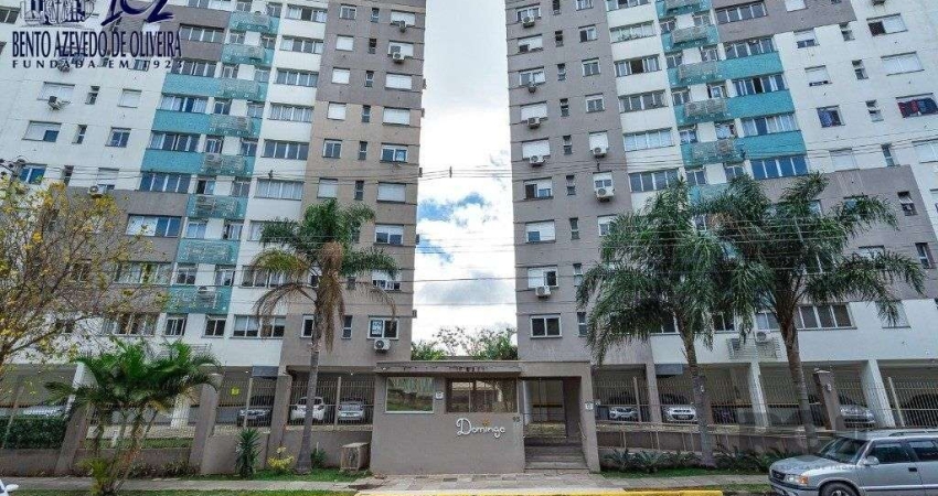 Aaprtamento 2 dorm. 1 suíte + vaga 53m², Azenha - Porto Alegre