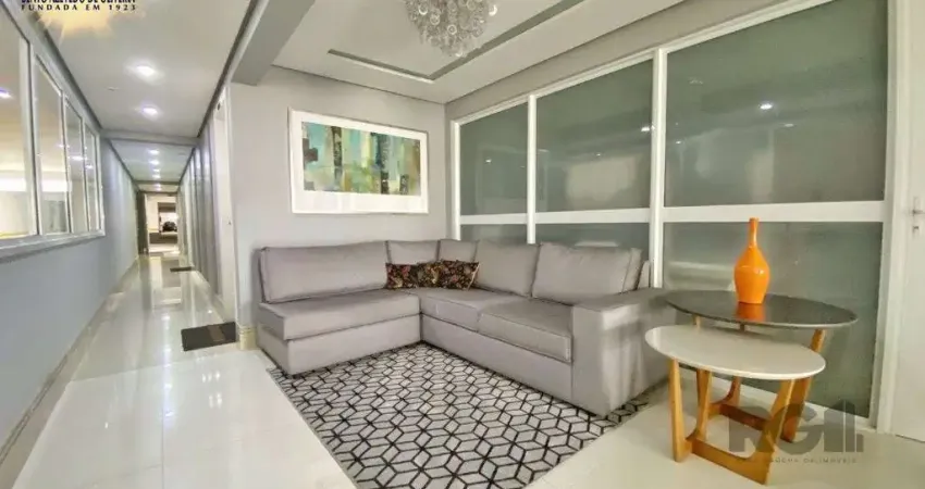 Excelente apartamento 1 dormitório com suíte , lavabo e vaga coberta