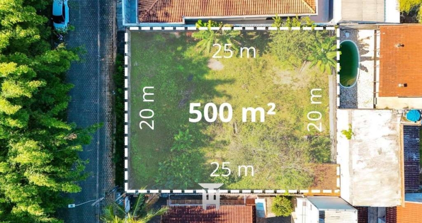 Lote de 500 m² na praia do MASSAGUAÇU por R$ 499.000,00
