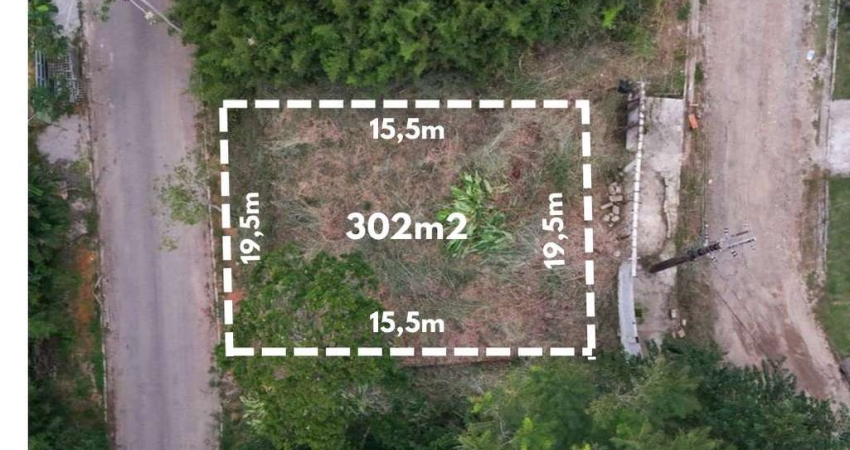 Lote de 302m2 na praia do MASSAGUAÇU por R$250.000.00