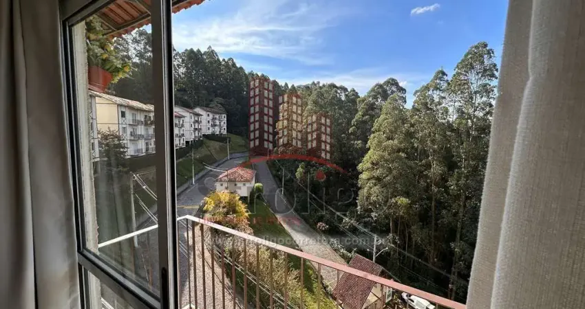 A392 apartamento mobiliado com 2 quartos, cascatinha- nova friburgo-rj