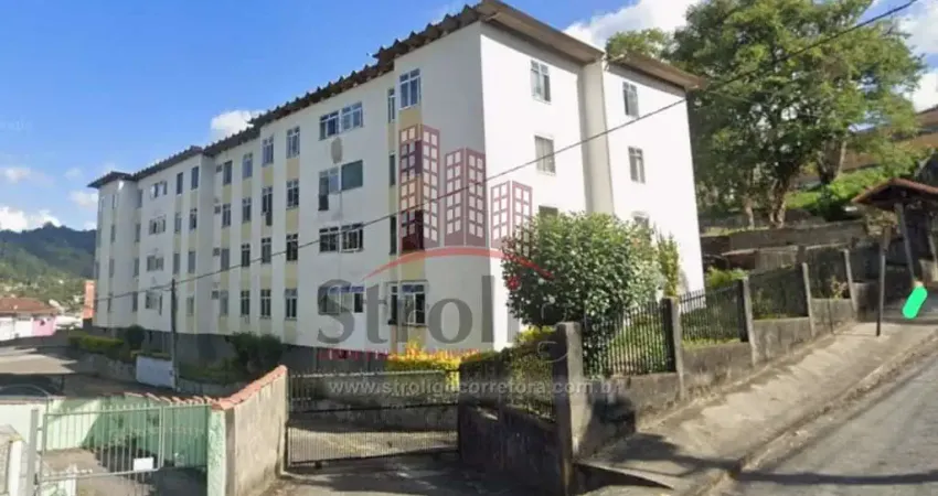 A396 apartamento de 1 quarto com garagem, jardim califórnia, nova friburgo-rj