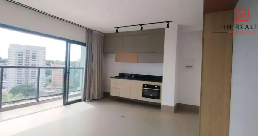 Apartamento com 1 dormitório para alugar, 51 m² por R$ 5.450,00/mês - Cambuí - Campinas/SP