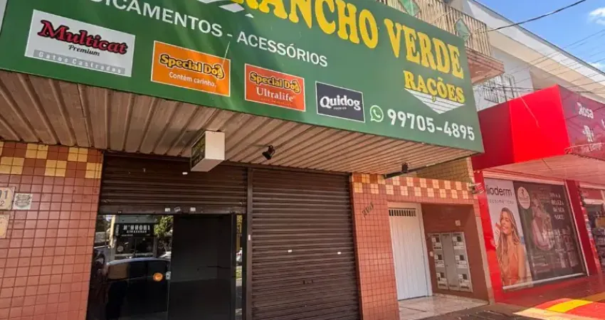 Ótimo salão comercial com mezanino na avenida sophia rasgulaef