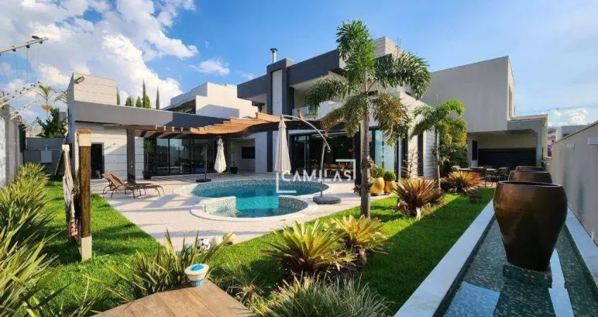 Casa à venda, 625 m² por R$ 10.000.000,00 - Condomínio Residencial Jardim Tripoli - Americana/SP