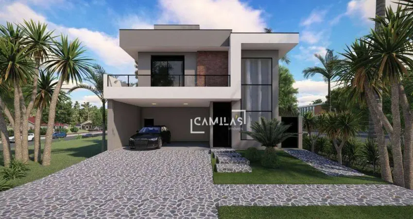 Casa à venda, 263 m² por R$ 1.785.000,00 - Condomínio Royal Garden - Paulínia/SP