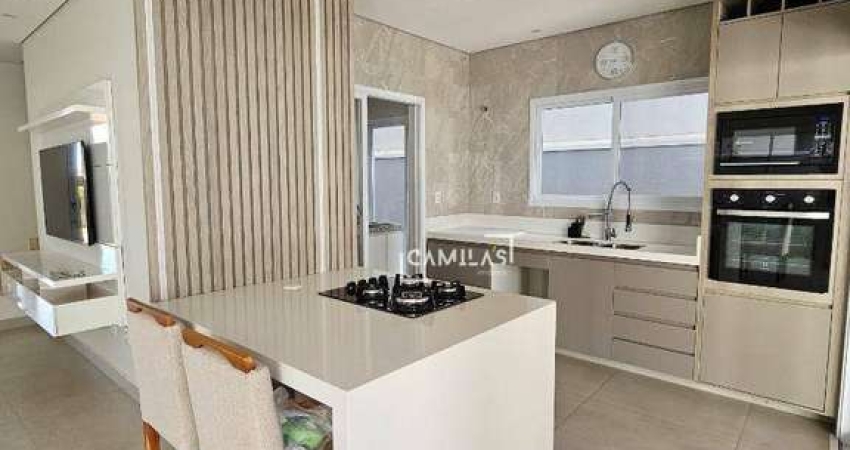 Casa com 3 dormitórios à venda, 203 m² por R$ 1.750.000,00 - Condomínio Residencial Club Portinari - Paulínia/SP