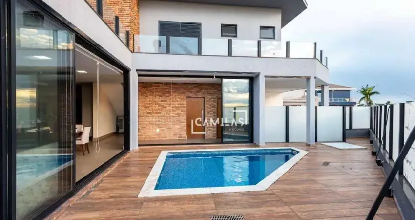 Casa com 4 dormitórios à venda, 280 m² por R$ 2.100.000,00 - Condomínio Residencial Terras do Cancioneiro - Paulínia/SP