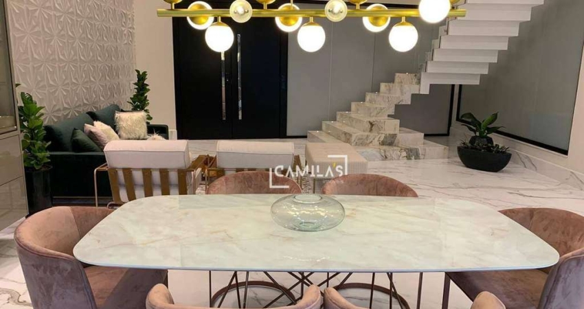 Casa à venda, 450 m² por R$ 4.250.000,00 - Condomínio Residencial Villa Lobos - Paulínia/SP