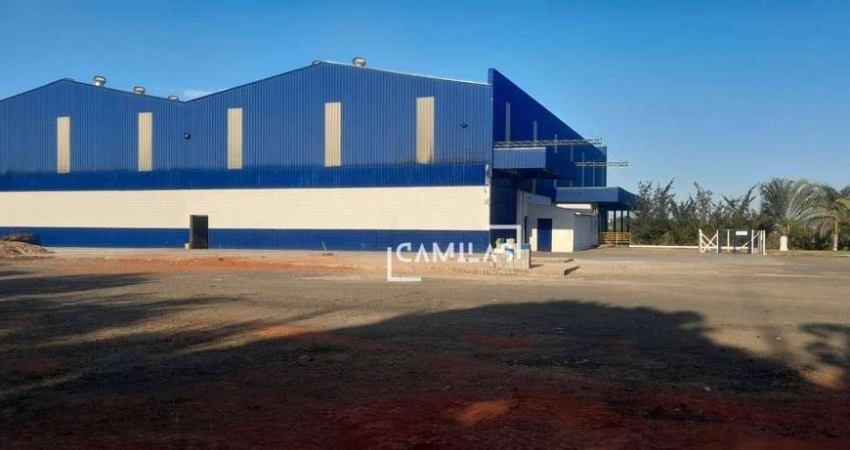 Galpão, 2300 m² - venda por R$ 13.900.000,00 ou aluguel por R$ 45.100,00/mês - Cascata - Paulínia/SP