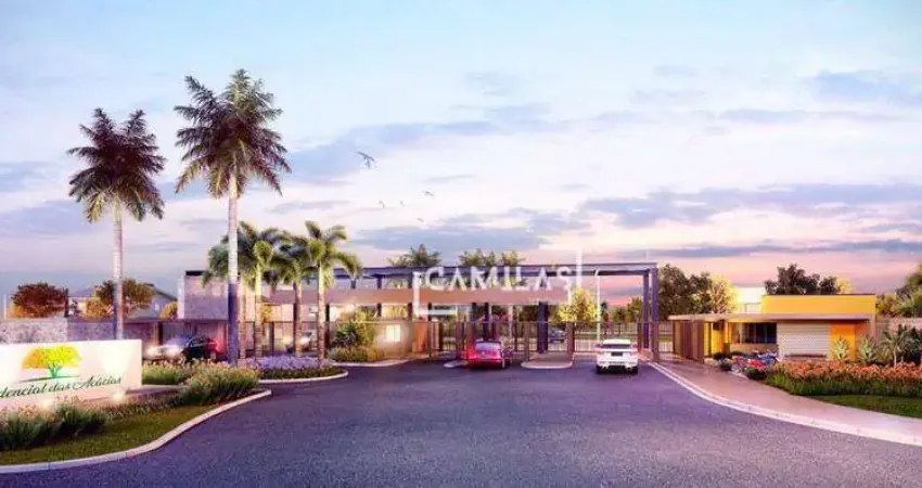Terreno à venda, 300 m² por R$ 360.000,00 - Condomínio Acácias - Paulínia/SP