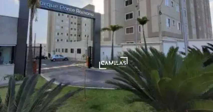 Apartamento com 2 dormitórios à venda, 44 m² por R$ 330.000,00 - Parque Ponte Romana - Paulínia/SP