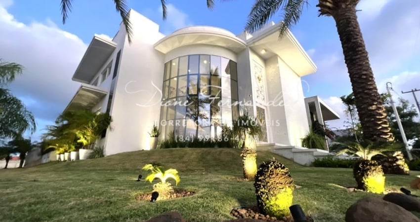 Casa Luxuosa - Alto Padrão no Condomínio Alphaville - RN
