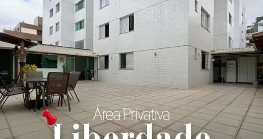 Apartamento com Área Privativa para Venda em Belo Horizonte, Liberdade, 4 dormitórios, 3 banheiros, 2 vagas