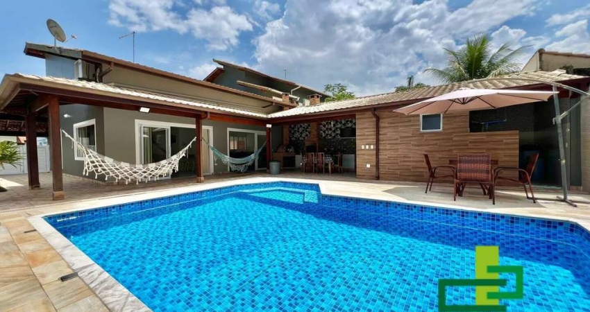 Casa em condomínio fechado com 4 quartos à venda no Mar Verde, Caraguatatuba 