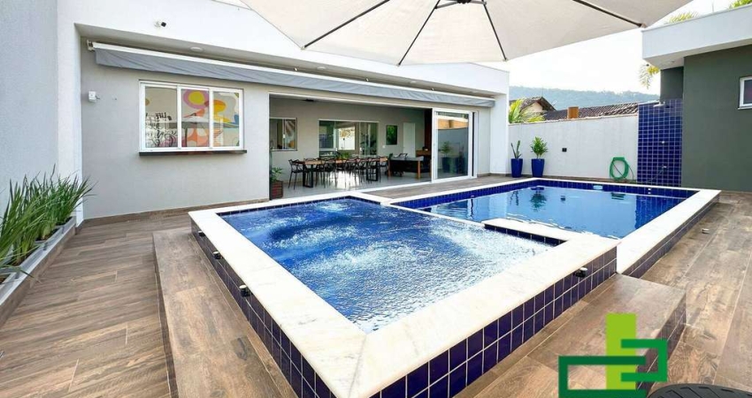 Casa em condomínio fechado com 3 quartos à venda no Mar Verde, Caraguatatuba 