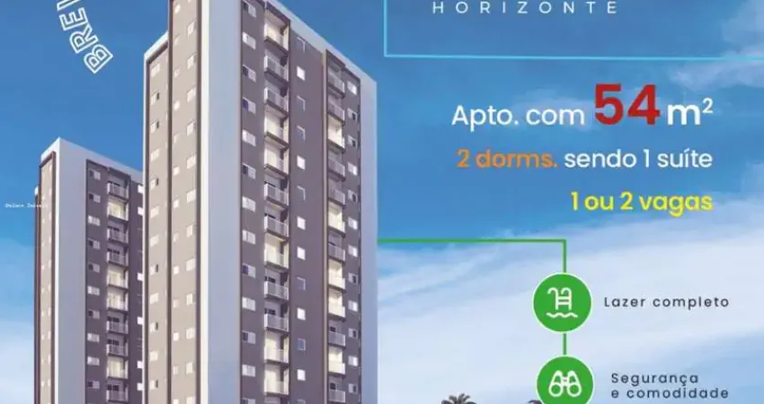Apartamento para Venda em Americana, Novo Horizonte - Jardim São Domingos, 2 dormitórios, 1 suíte, 2 banheiros, 2 vagas