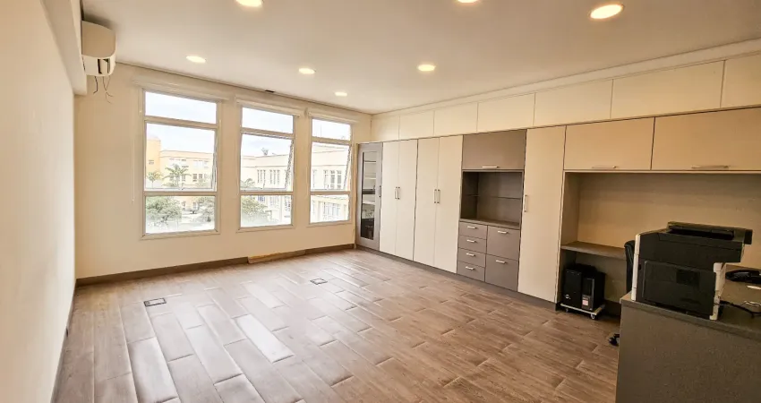 Sala comercial pronta para uso, 42m2, conj. coml. praça maior