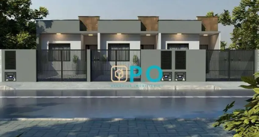 Casa com 2 dormitório à venda, 54 m² por R$ 389.000 - Gravatá - Navegantes/SC