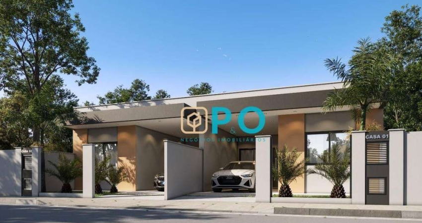 Casa com 3 dormitórios à venda, 90 m² por R$ 550.000 - Itacolomi - Balneário Piçarras/SC
