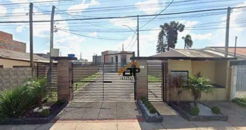 Casa com 3 dormitórios à venda, 48 m² por r$ 260.024 - santa terezinha - fazenda rio grande/pr