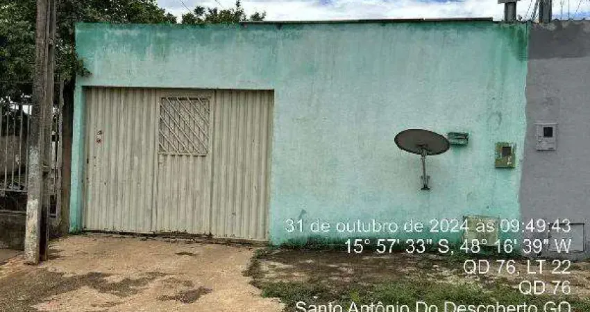 Oportunidade única em santo antonio do descoberto - go | tipo: casa | negociação: venda direta online | situação: imóvel