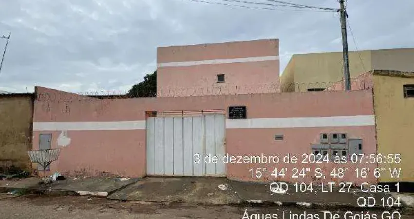 Oportunidade única em aguas lindas de goias - go | tipo: apartamento | negociação: venda direta online  | situação: imóvel