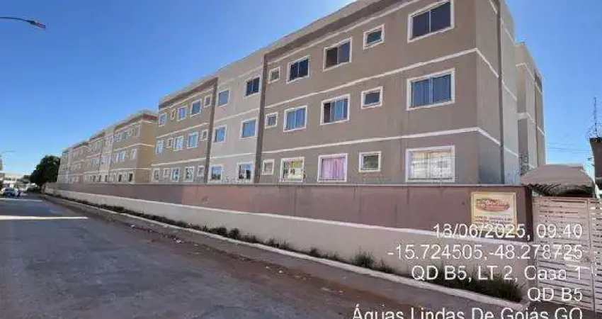 Oportunidade única em aguas lindas de goias - go | tipo: apartamento | negociação: venda online | situação: imóvel