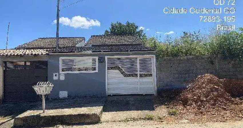 Oportunidade única em cidade ocidental - go | tipo: casa | negociação: venda direta online | situação: imóvel