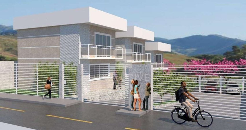 LANÇAMENTO IMPERDÍVEL casa , 84 m² por R$ 590.000,00 - Braunes - Nova Friburgo/RJ
